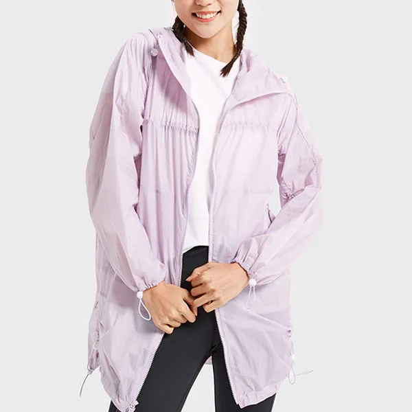 Columbia Dust Resistant Windproof UV Protection Sun Protection Clothing Women's Purple-3
