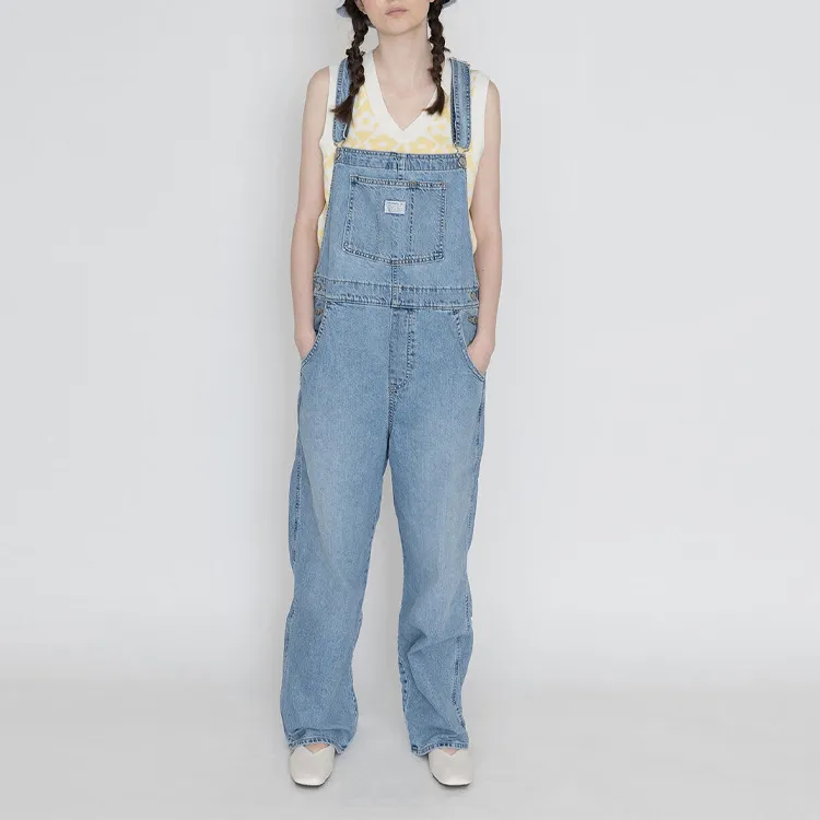 Levis Overalls Women's Blue-1
