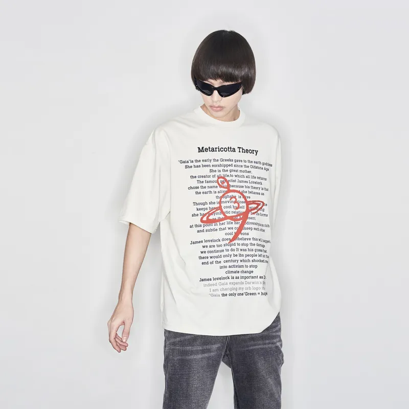 METARICOTTA Short-Sleeved T-Shirts Unisex-4