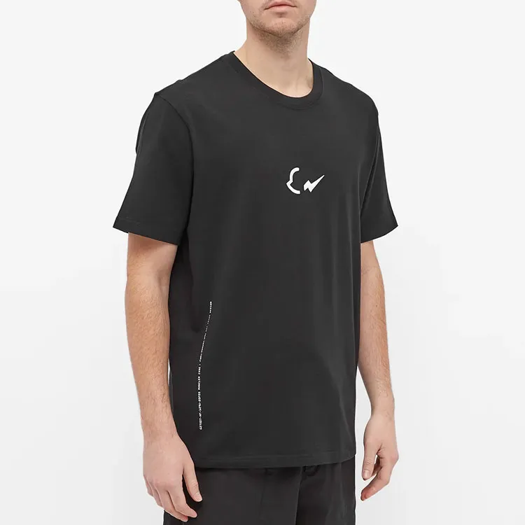 Moncler x Fragment, T Shirt Unisex Black-1