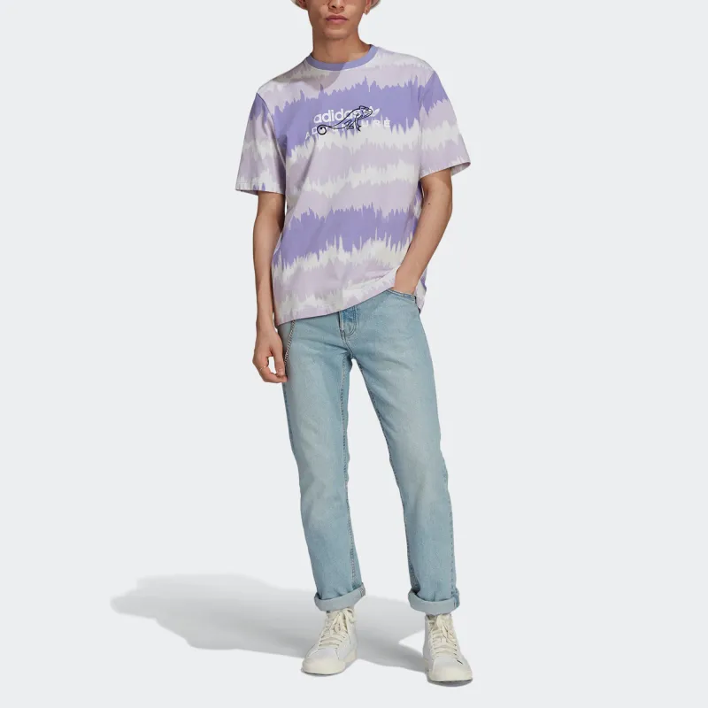 Adidas Originals T Shirt Men's Light Purple-1
