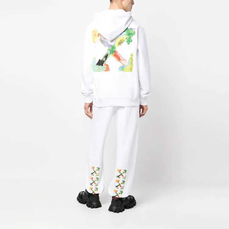 OFF WHITE Brush Arrow Slim Hoodie-3