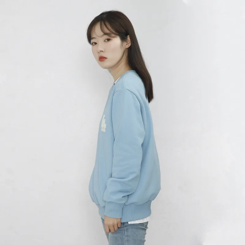MLB Los Angeles Dodgers Sweatshirts Unisex Blue-4