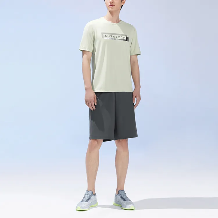 ANTA T Shirts Men Vitality Green-2