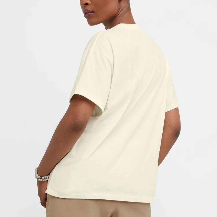 Champion SS23 Spring Summer T-Shirts Women's White-2