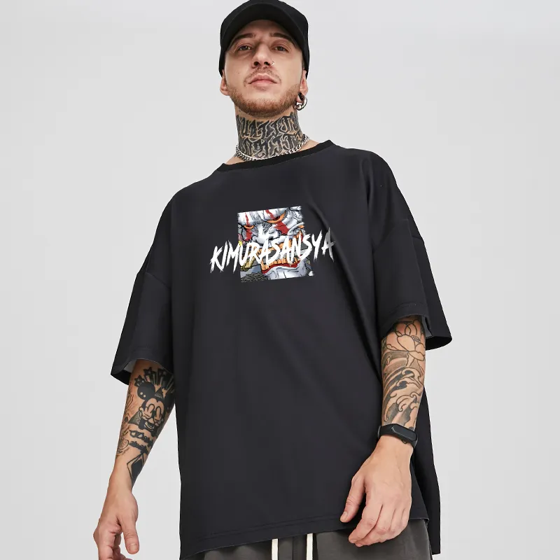 SANSYAS Straight T Shirt Unisex-2
