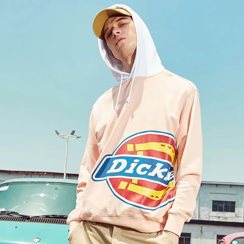 Dickies Sweatshirt Unisex Peach Pink-4