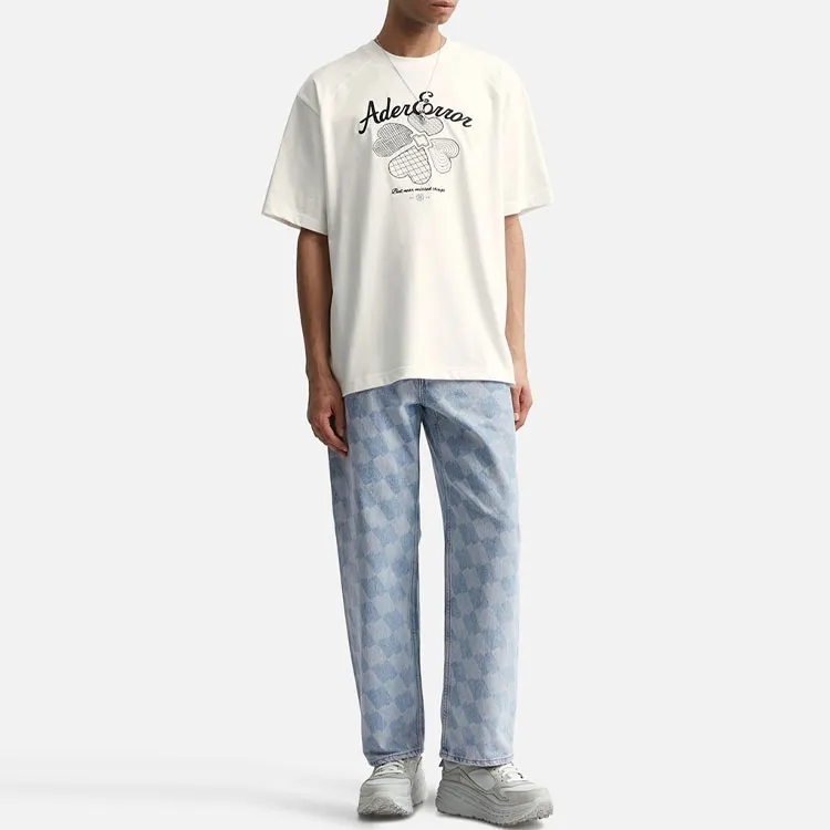 ADER ERROR T Shirts Unisex White-2