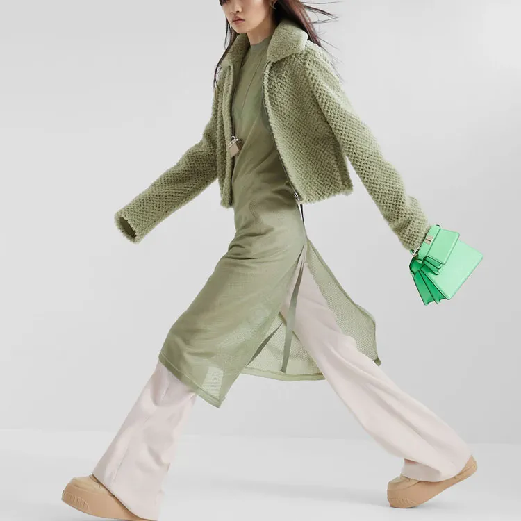 FENDI Jackets Women's Green-2