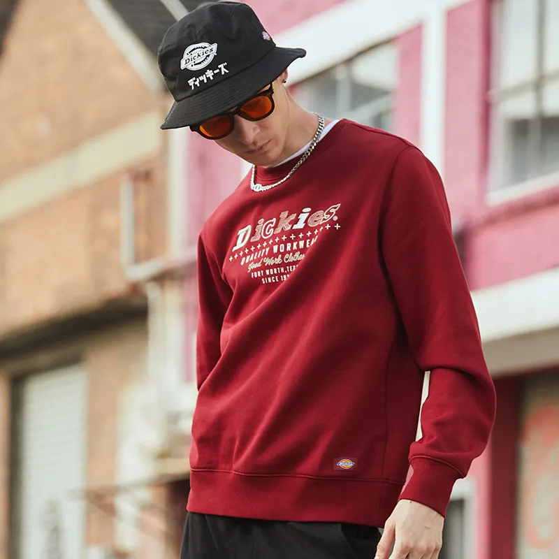 Dickies Sweatshirts Unisex Brick Red-4