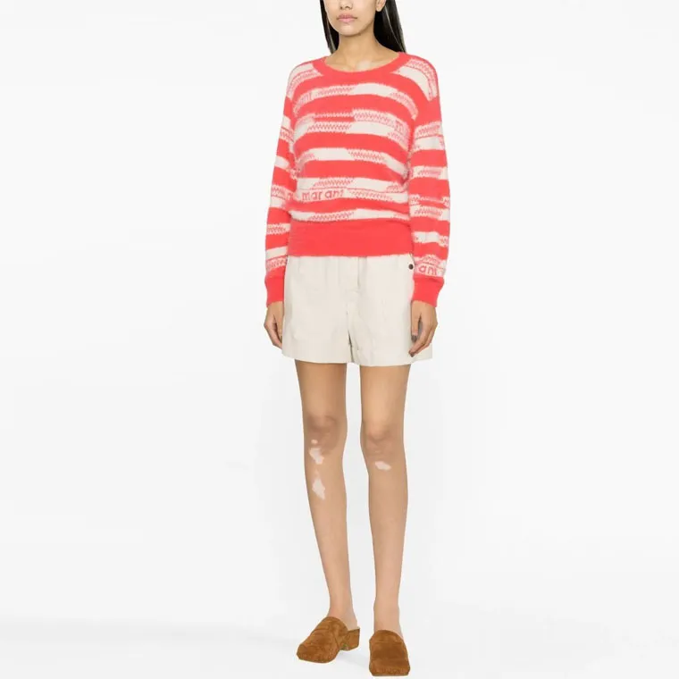ISABEL MARANT ETOILE Crewneck Long Sleeved Sweater-3