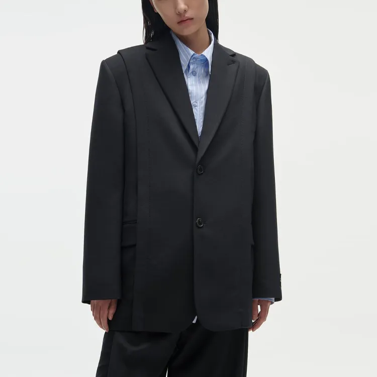 Zara X ADER ERROR ADER ERROR X Zara Business Suits Unisex Marine Blue-3