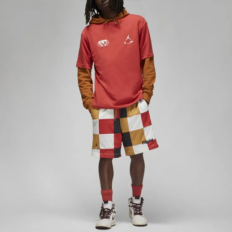 Jordan T Shirts Men Clay Red-2