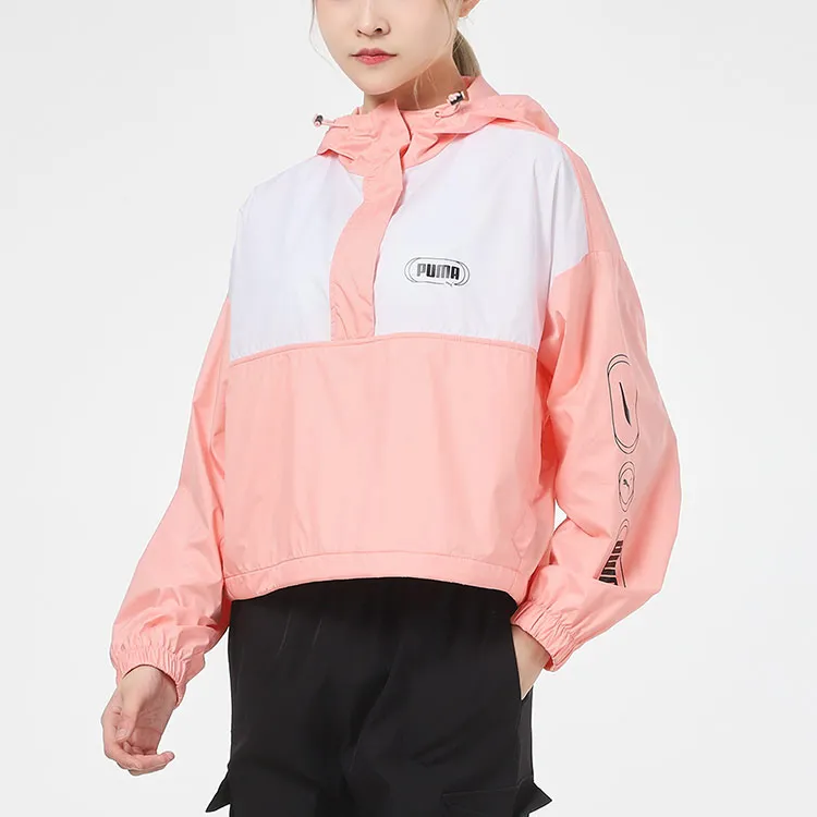 PUMA Jackets Women's Pink-4