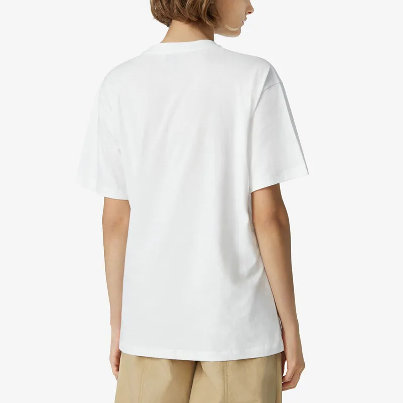 KENZO Classic Tiger Head T Shirts Women's White-3