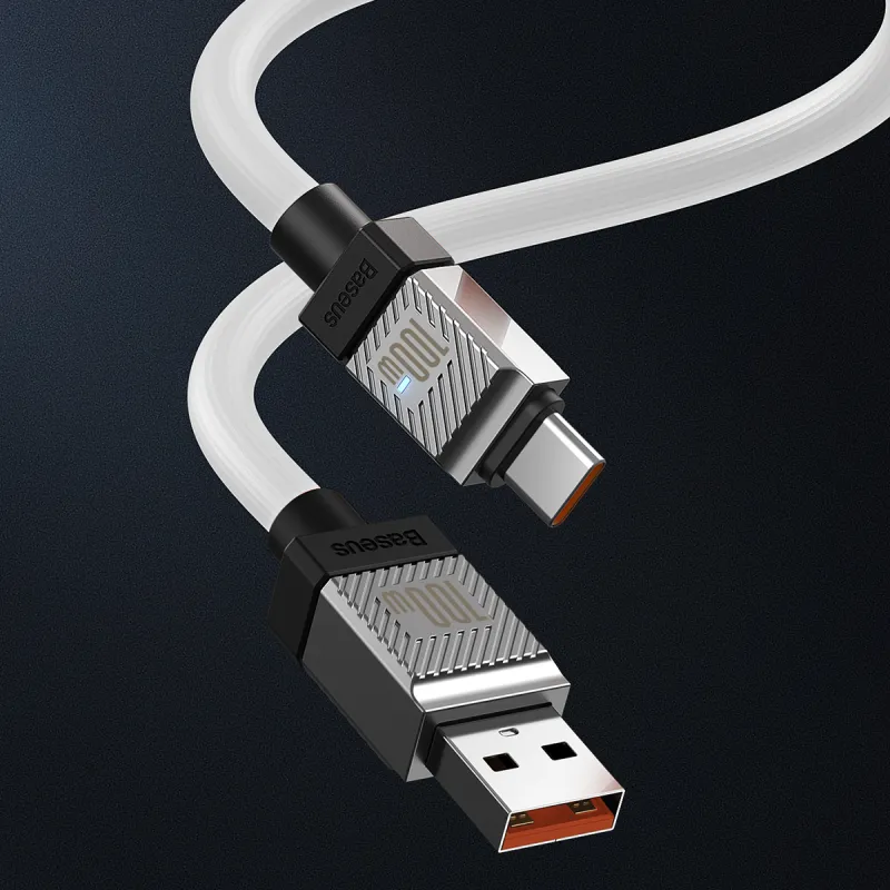 Baseus 1 Meter One Drag One USB A To Tpye CType C To IP Coolplay Apple Android Fast Charging Cable-18