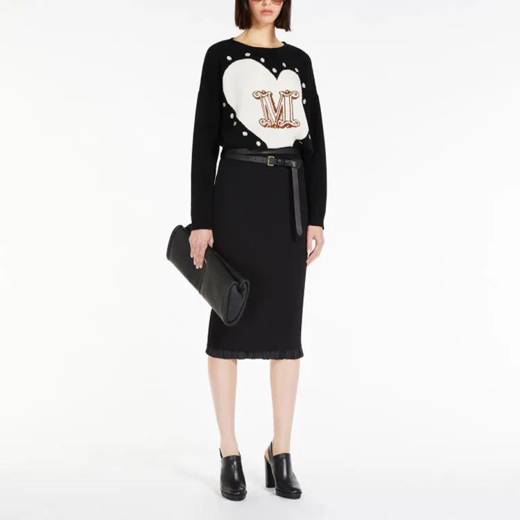 MaxMara MaxMara SS23 Chinese New Year Sweater Women's Black-1