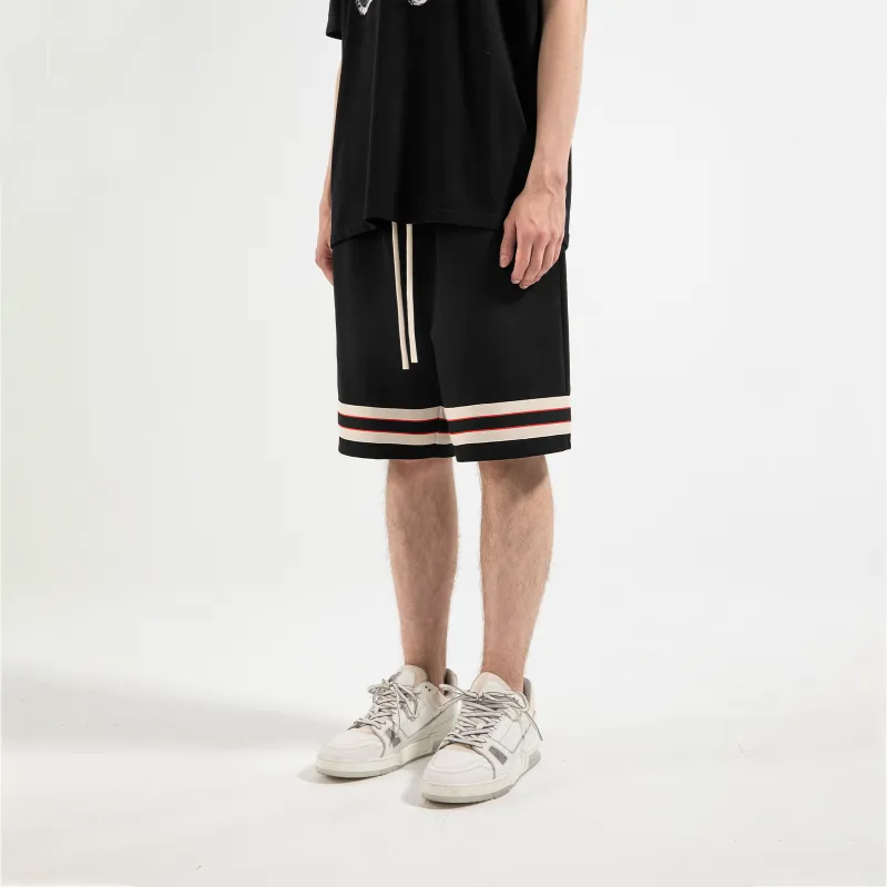 CLIMAX VISION Casual Shorts Unisex Black-4