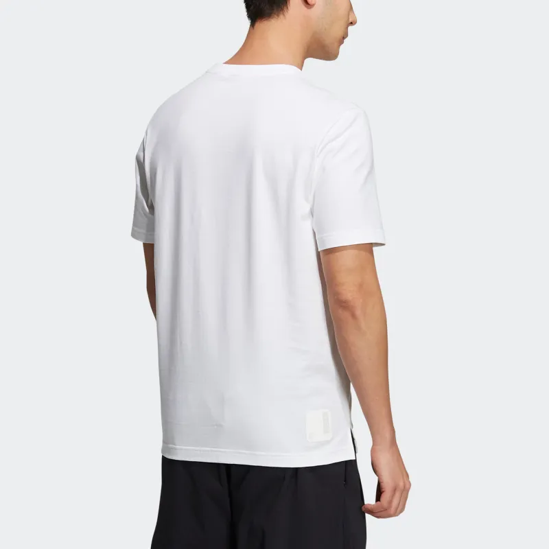 Adidas Wuji Series Set in Sleeve T Shirt Men's White-1