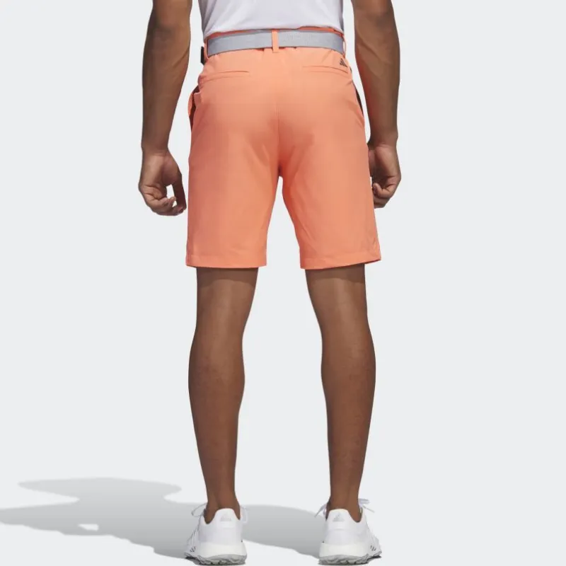 Adidas Casual Shorts Men Coral Orange-2