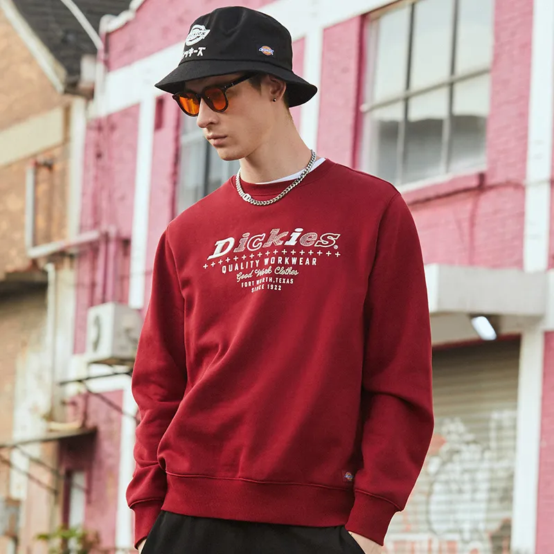 Dickies Sweatshirts Unisex Brick Red-1