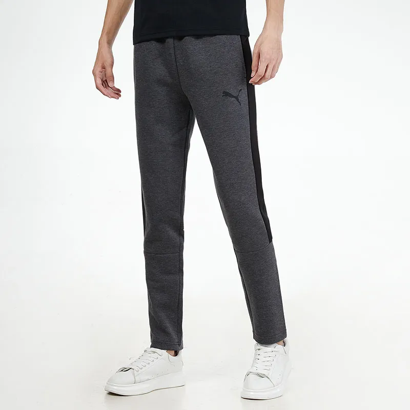 PUMA EVOSTRIPE Knitted Sweatpants Men Dark Gray-2
