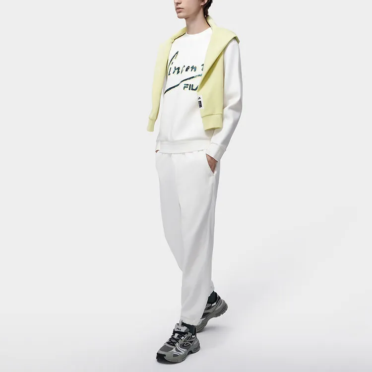 FILA Vincent Van Gogh Sweatshirts Men Cloud White-6