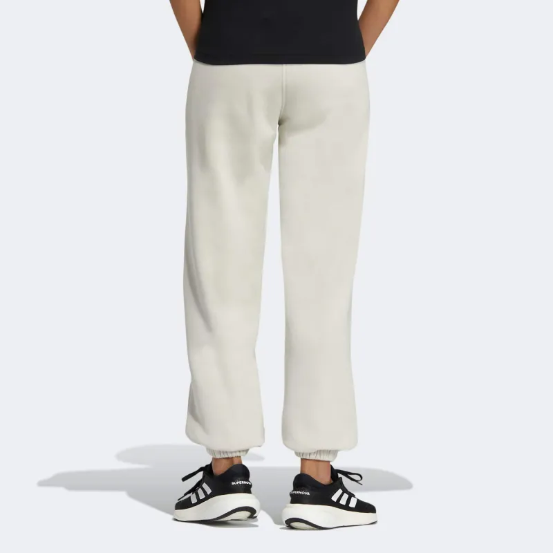 Adidas Knitted Sweatpants Women's Beige-2