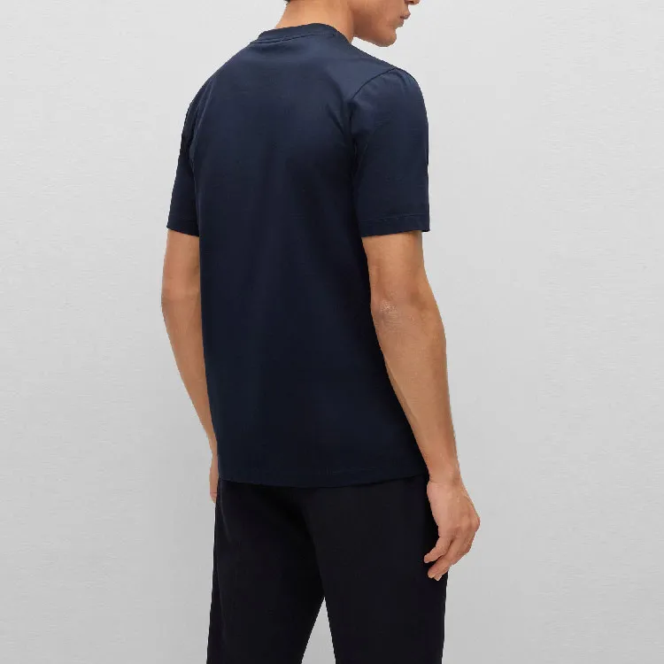HUGO BOSS FW22 T Shirt Men's Dark Blue-3
