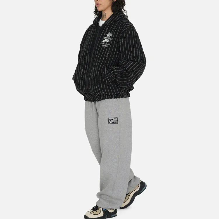 Nike X Stussy Striped Wool Jacket Asia Sizing-6