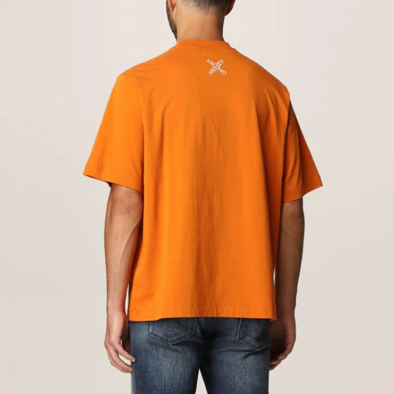 KENZO T Shirts Men Orange-3