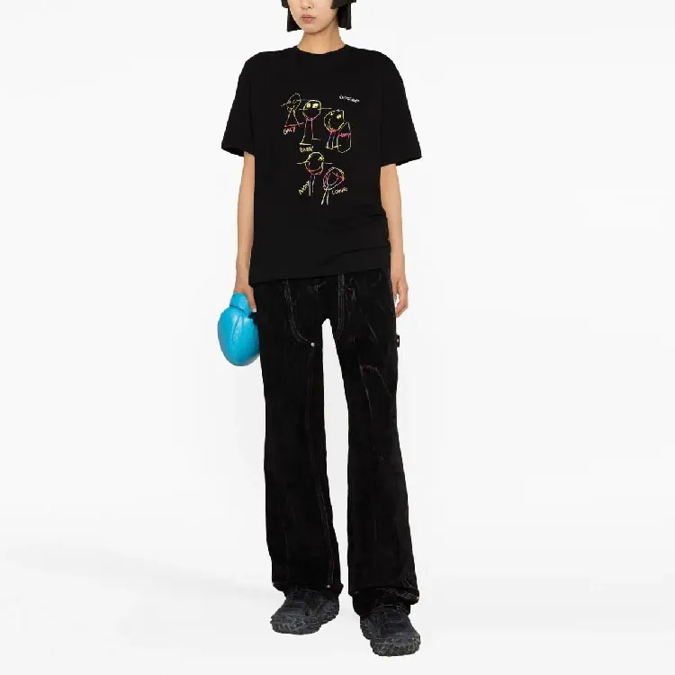 OFF WHITE T Shirts Women's Black-1