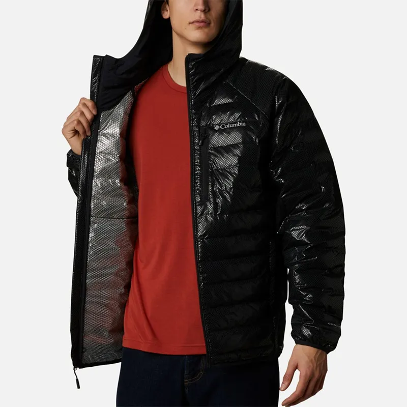 Columbia City Outdoor Collection Down Jacket Men's Black-6