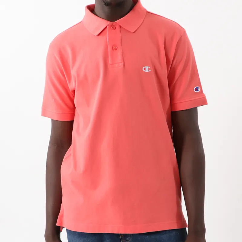Champion Polo Shirts Unisex Pink-4