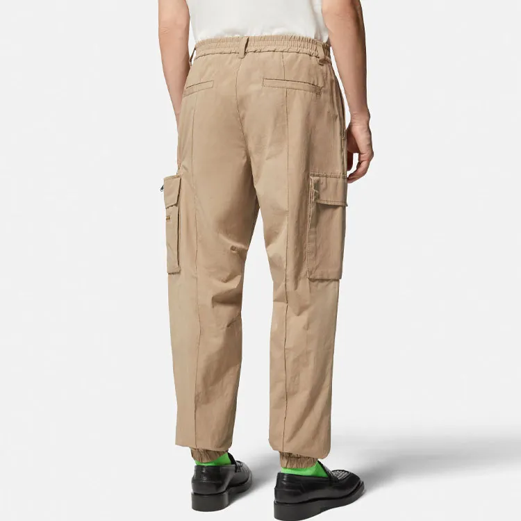 VERSACE Cargo Pants Men Khaki-3