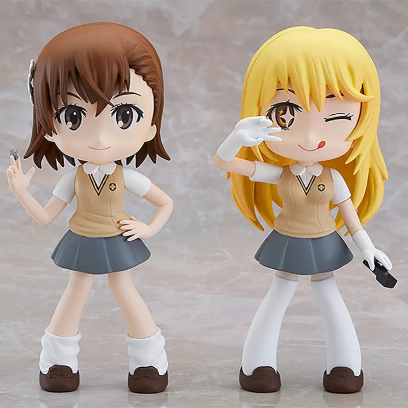 GSC Mikoto Misaka Yurumari A Certain Scientific Railgun T Misaki Shokuhou ＆ 14cm Scale Figures-1