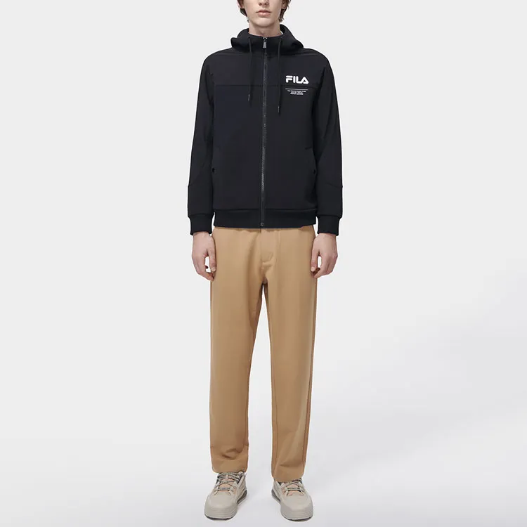 FILA x FANGAOLIANMINGXILIE Jacket Men's Jet Black-5