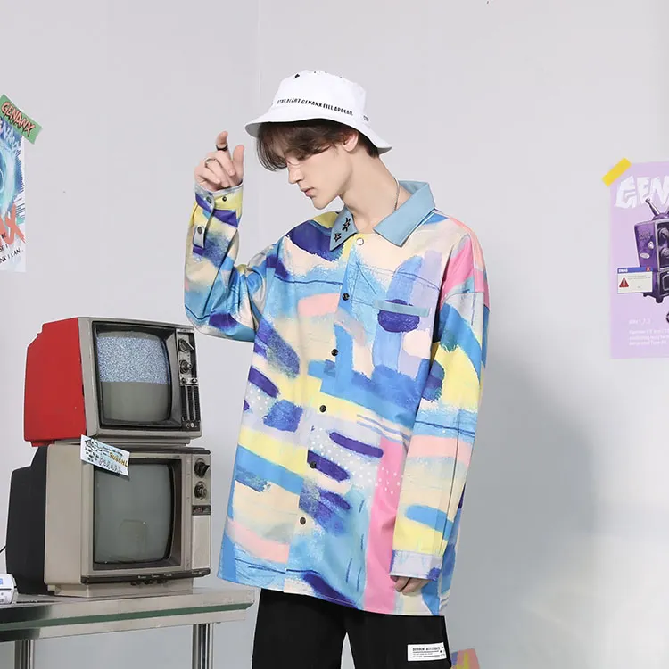 GENANX Shirt Unisex Dazzling Print-4