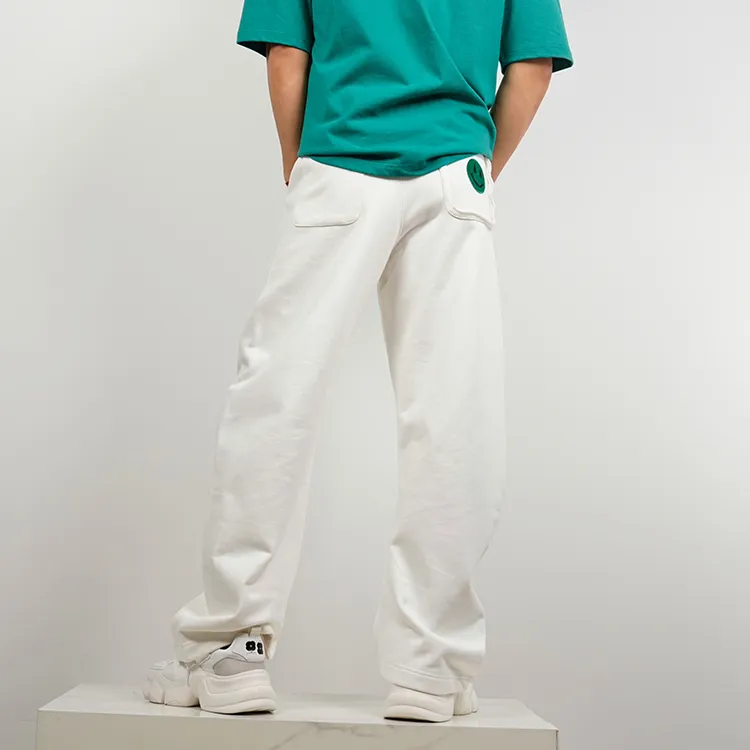 RICKYOUNG Straight Thickened Casual Pants Unisex-3