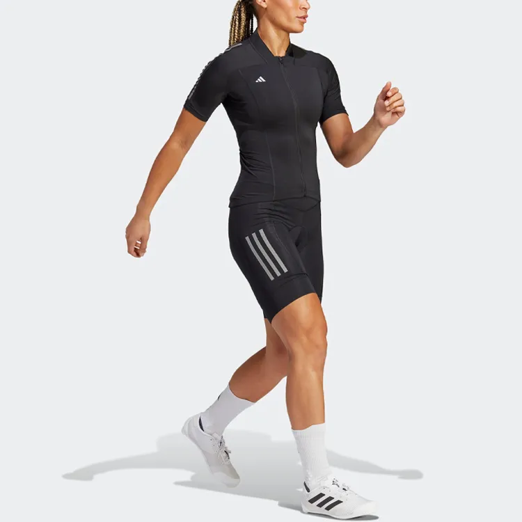 Adidas Cropped Coats Women's Black-4