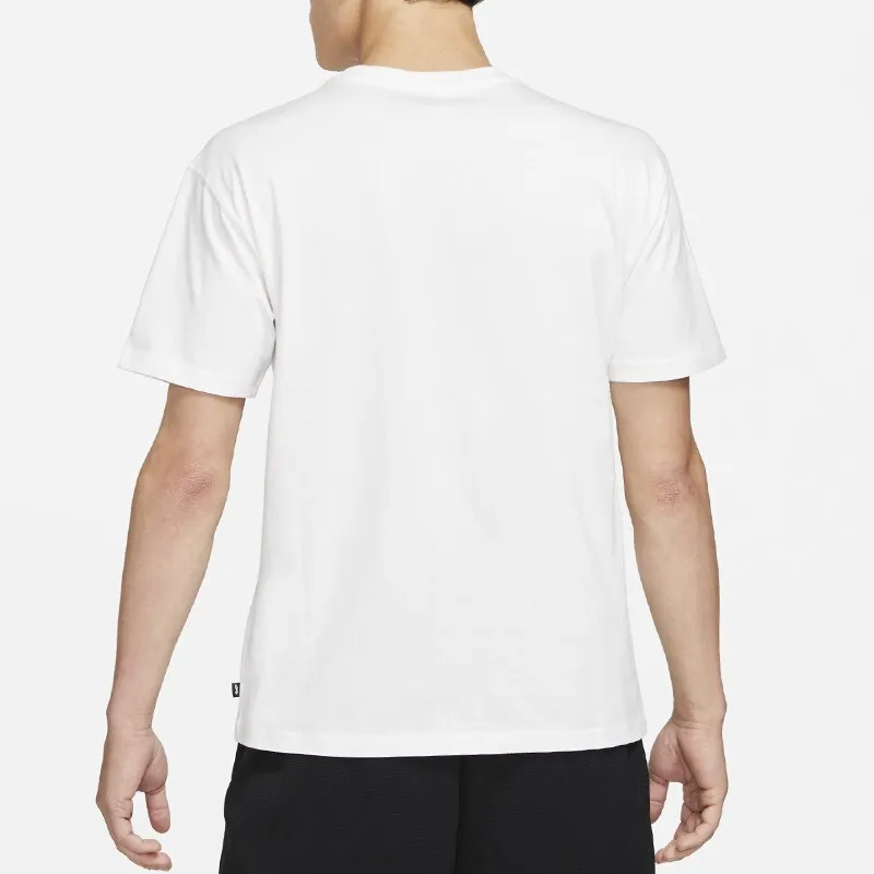 Nike T Shirts Men White-3