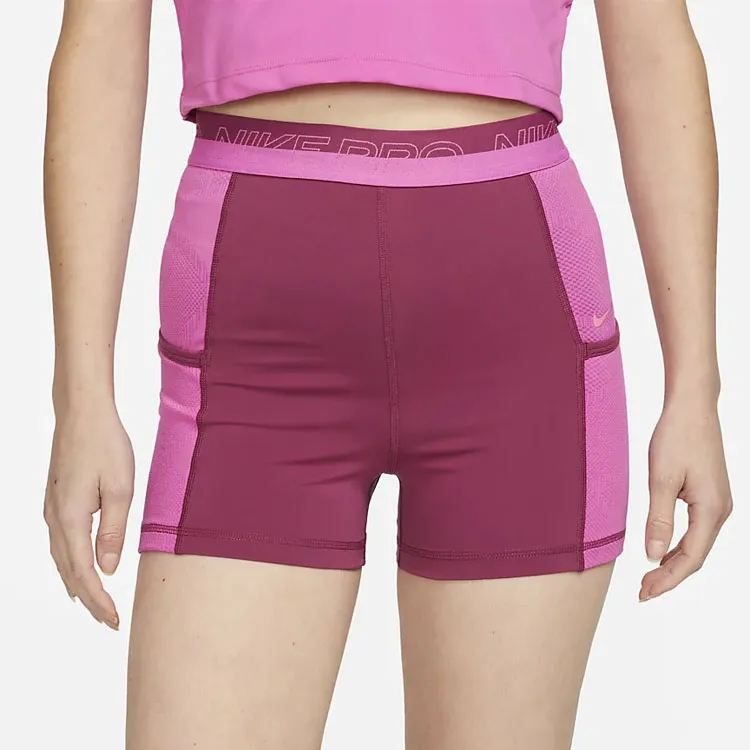 Nike Sports Shorts Women's Rose Red-2