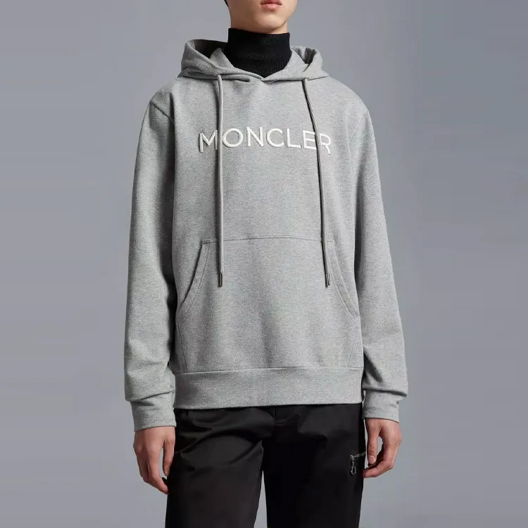 Moncler Logo print Drawstring Hoodie-1