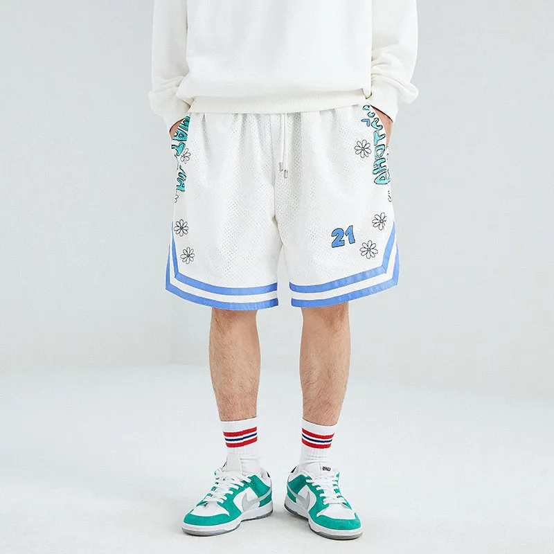 MATCHA STORY Loose Fit Shorts Unisex-3