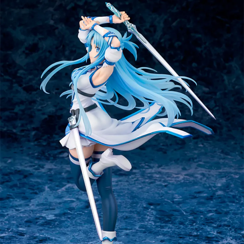 ALTER Asuna/Kikuchi Asuna Sword Art Online Yuuki Asuna Water Elf With Base 27cm Scale Figures-3