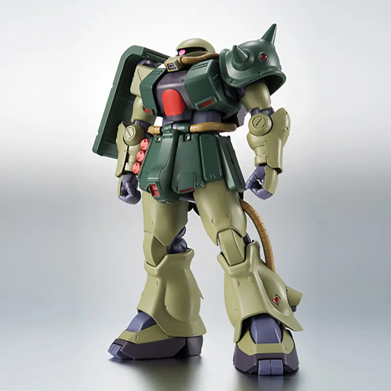 BANDAI ROBOT Soul MS-06FZ Zaku II Gundam 0080 ANIME Assembled Models 12.5cm-2