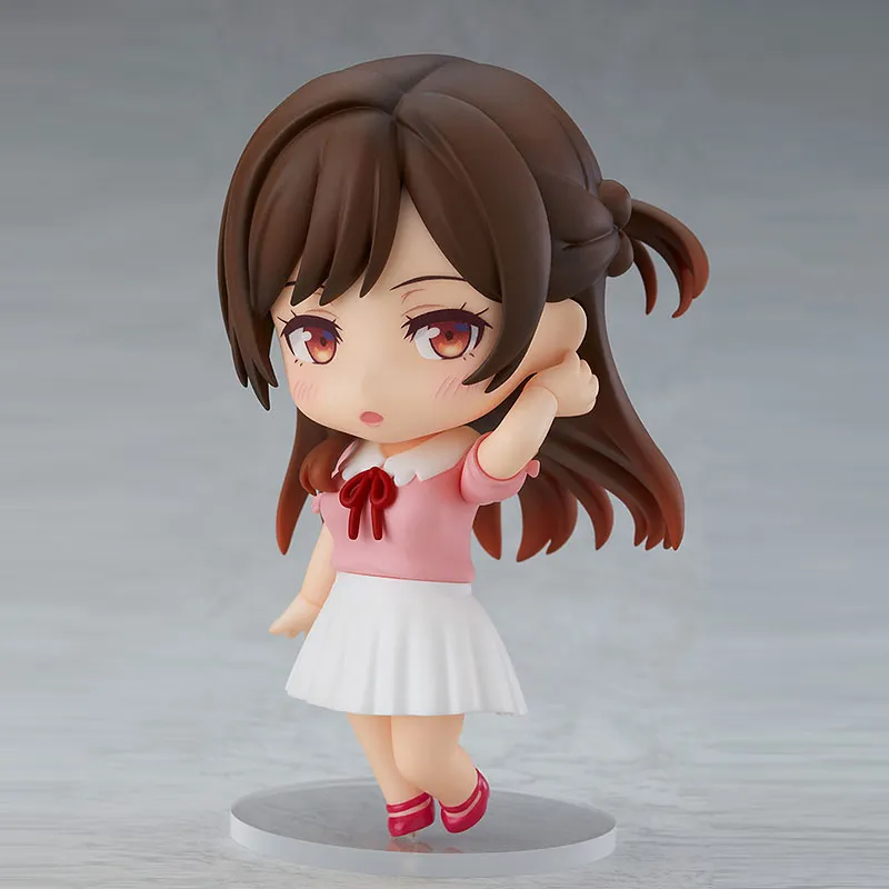 GSC Rent-A-Girlfriend Chizuru Mizuhara Q-Version Poseable With Base 10cm Chibi Figures-4
