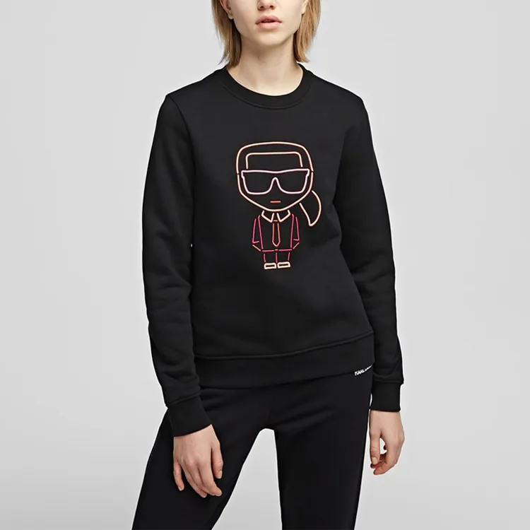 KARL LAGERFELD FW21 Sweatshirt Women's Black-2