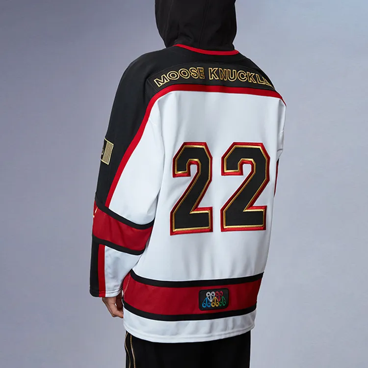 Moose Knuckles Tide Hockey Sweatshirts Unisex White-4