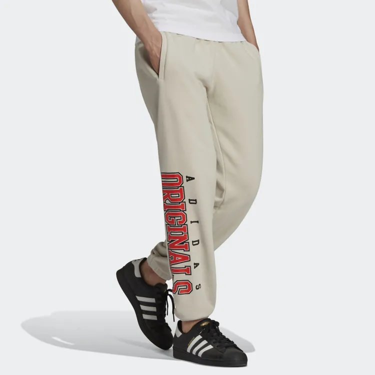 Adidas Originals Knitted Sweatpants Men Bauxite Brown-1